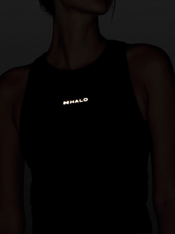 Under Armour Дамски потник Under Armour UA Halo Jacquard Knit Tank-BLK