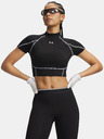 Under Armour Дамска тениска Under Armour HeatGear Elite Crop Mck SS-BLK
