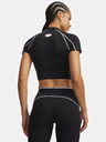 Under Armour Дамска тениска Under Armour HeatGear Elite Crop Mck SS-BLK