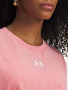 Under Armour Дамска тениска Under Armour UA Rival Boxy Tee Wash-PNK