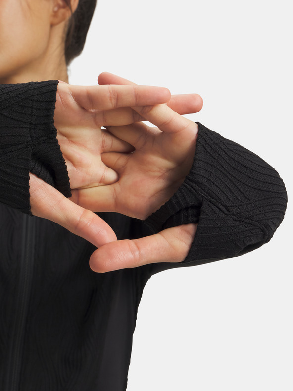 Under Armour Дамско яке Under Armour UA Halo Jacquard Knit Jacket-BLK