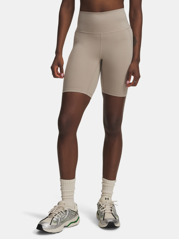 Under Armour Дамски шорти Under Armour Meridian Bike Short 7in-BRN