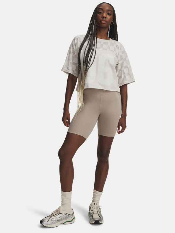 Under Armour Дамски шорти Under Armour Meridian Bike Short 7in-BRN