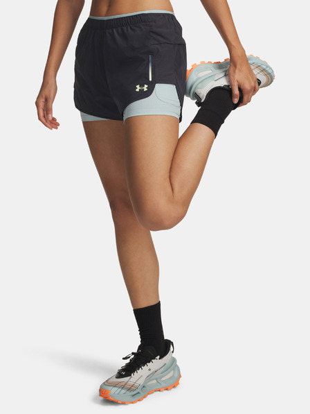 Under Armour Дамски шорти Under Armour W Explor Trail Ultra Lnd Sht-GRY