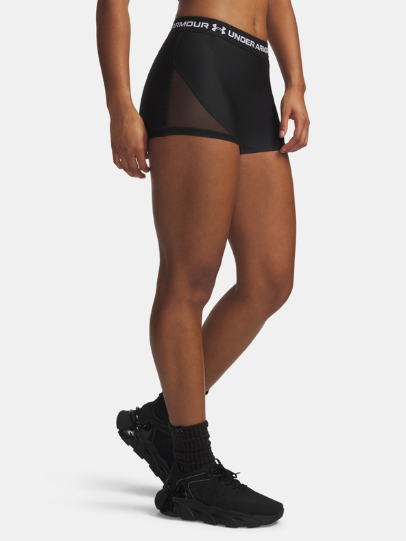 Under Armour Дамски шорти Under Armour HeatGear Mesh Shorty-BLK