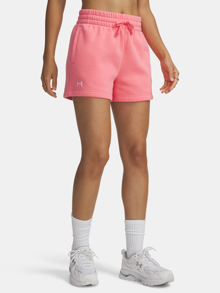 Under Armour Дамски шорти Under Armour Rival Fleece Short-PNK