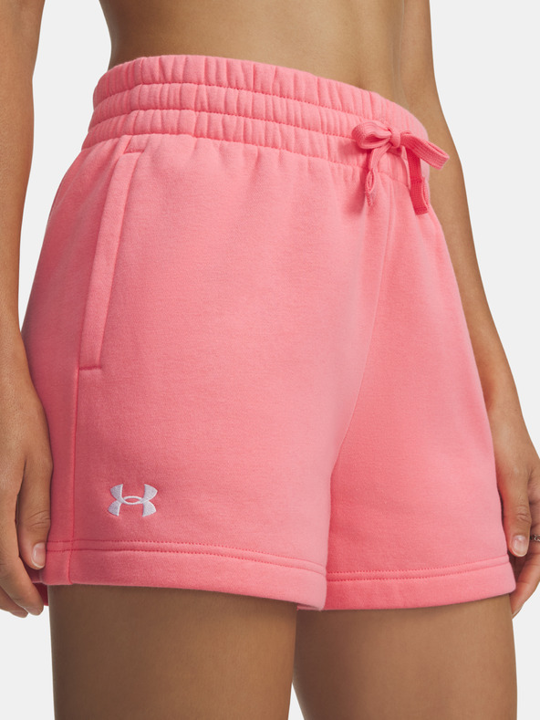 Under Armour Дамски шорти Under Armour Rival Fleece Short-PNK