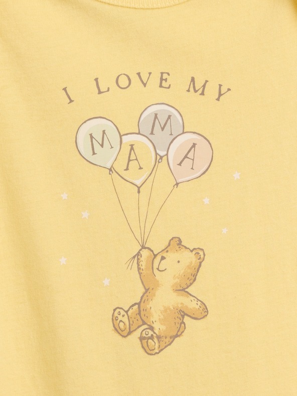 GAP Бебешко боди с принт GAP