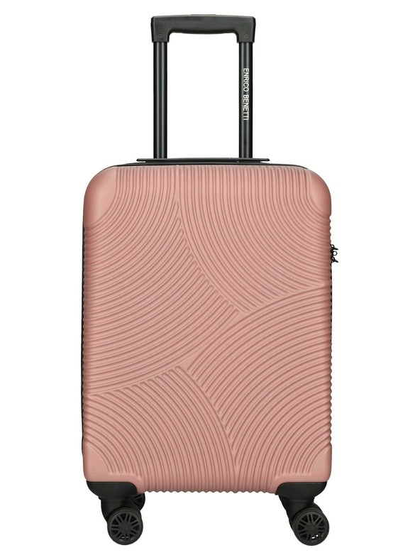 Enrico Benetti Пътен куфар Enrico Benetti Louisville 39040-50 Oldpink