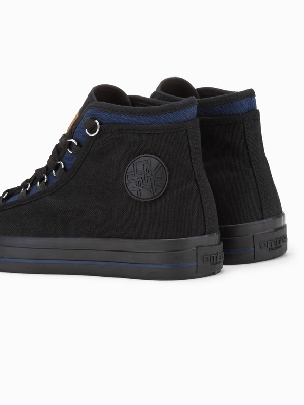 Ombre Clothing Черни мъжки кецове Ombre Clothing T375