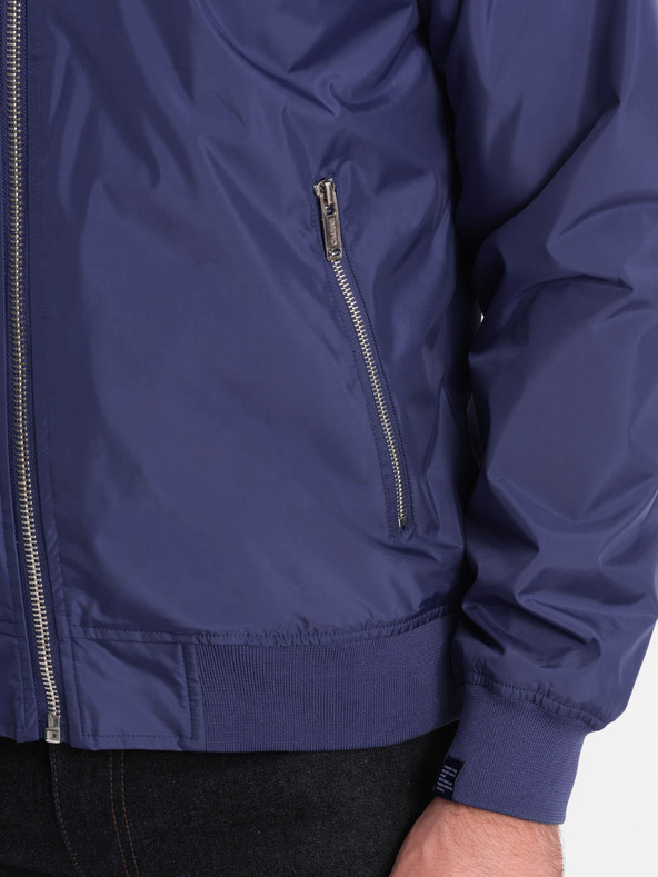 Ombre Clothing Мъжко пролетно яке бомбър C439 - флотско