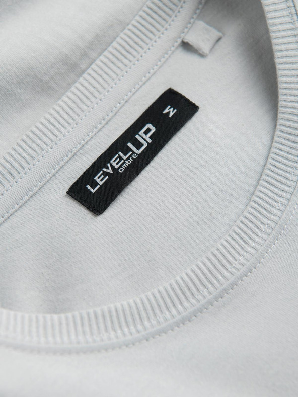 Ombre Clothing Светлосива мъжка тениска Ombre Облекло