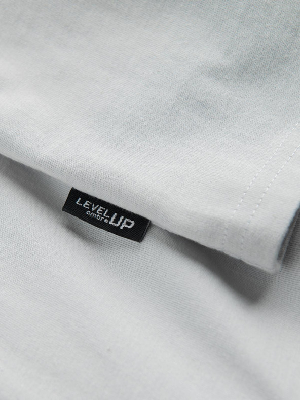 Ombre Clothing Светлосива мъжка тениска Ombre Облекло