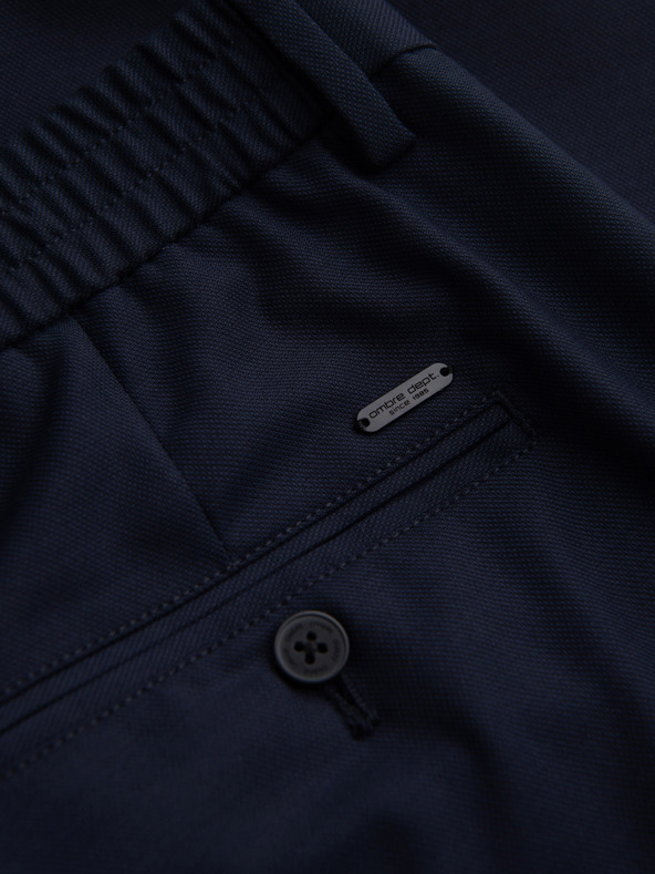 Ombre Clothing Тъмно синьо Мъжки панталони Chino Ombre Облекло