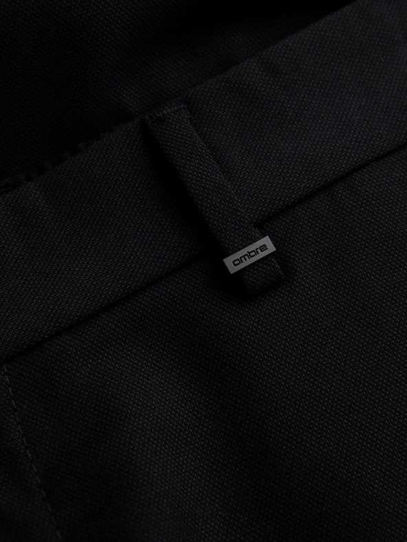 Ombre Clothing Черни мъжки панталони Chino Ombre Clothing