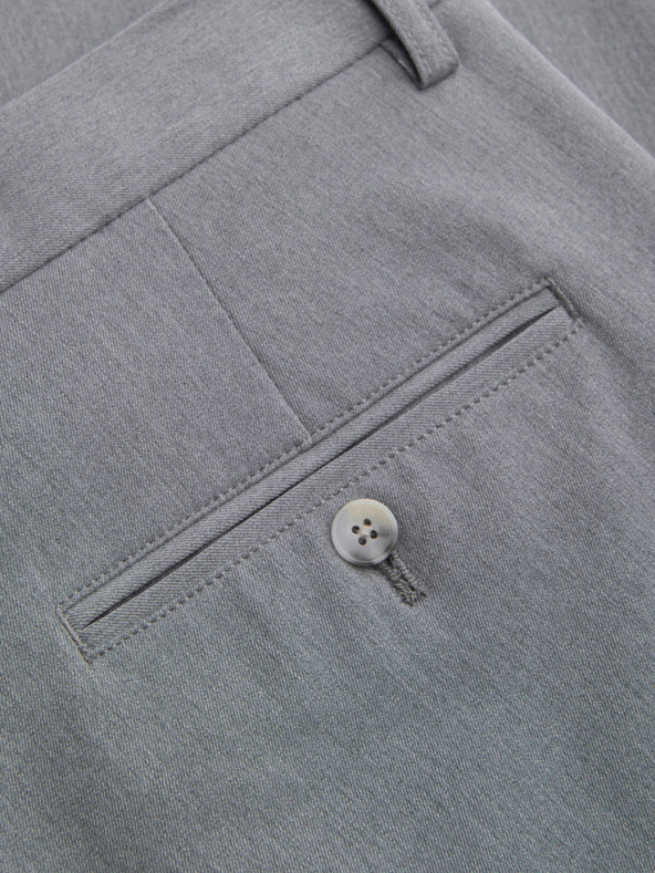 Ombre Clothing Сиви мъжки панталони Chino Ombre Облекло