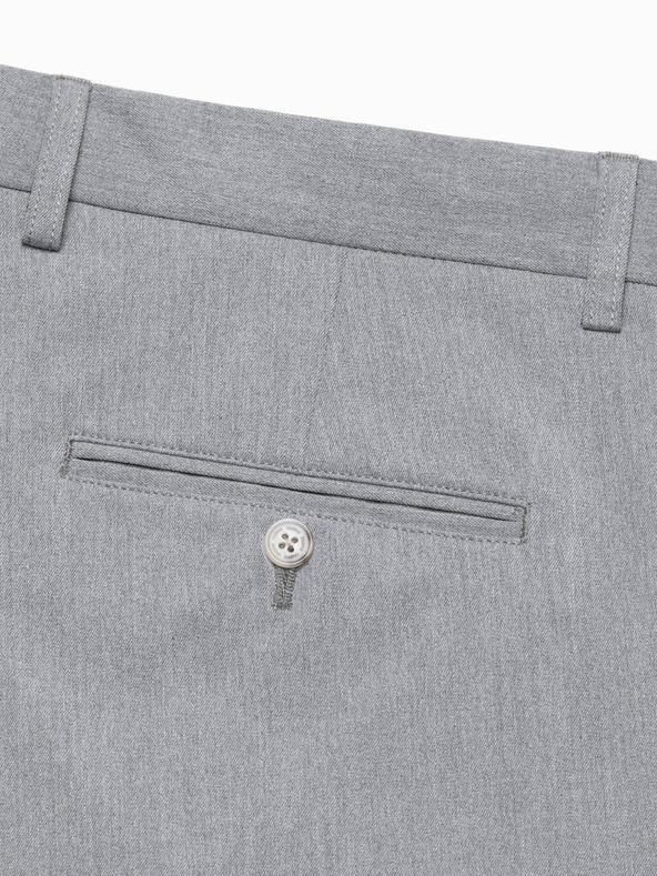 Ombre Clothing Сиви мъжки панталони Chino Ombre Облекло