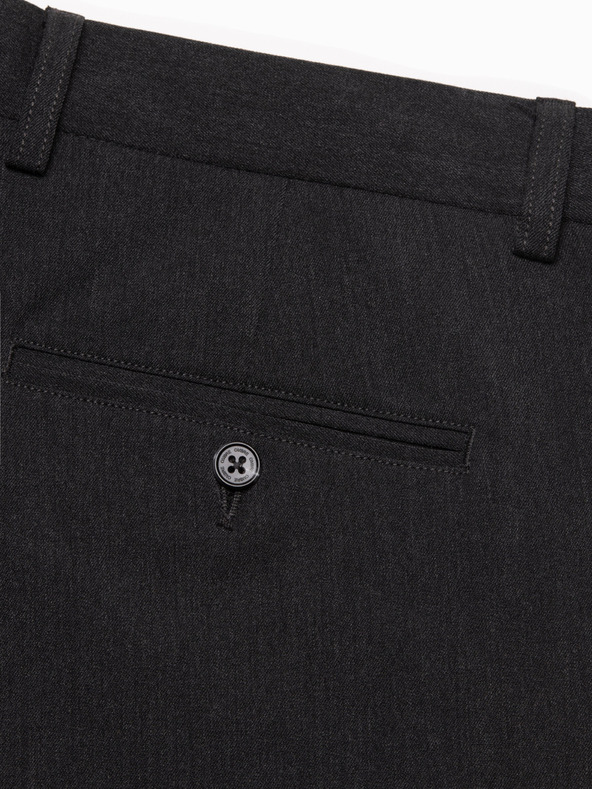 Ombre Clothing Тъмно сиви мъжки панталони чино Ombre Clothing