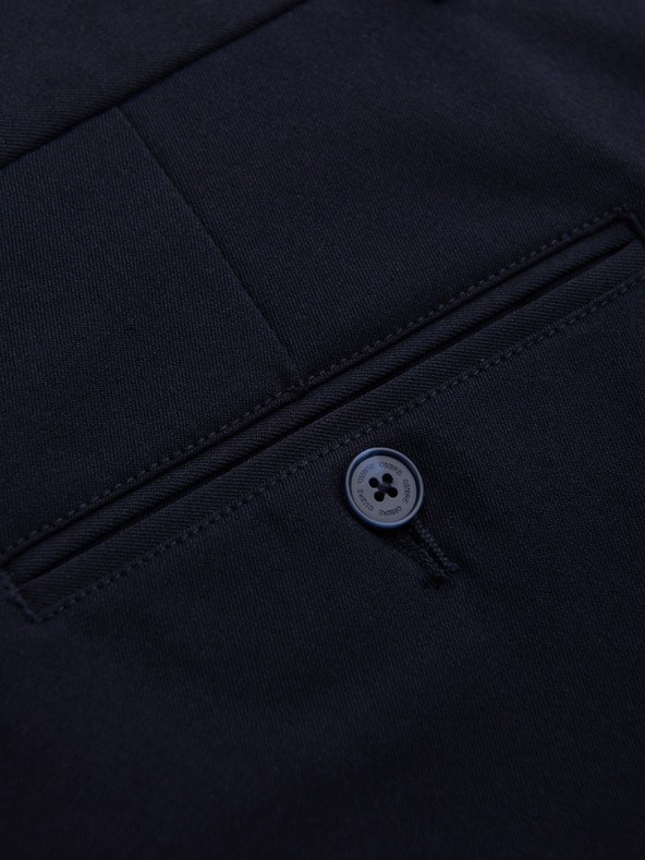 Ombre Clothing Тъмно синьо Мъжки панталони Chino Ombre Облекло