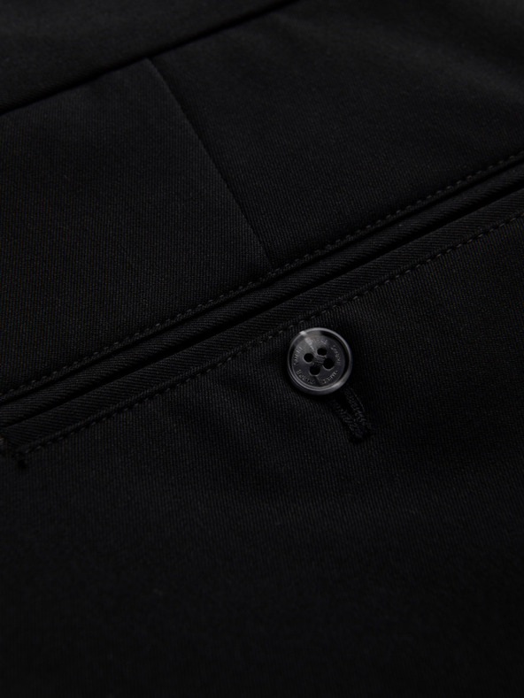 Ombre Clothing Черни мъжки панталони Chino Ombre Clothing