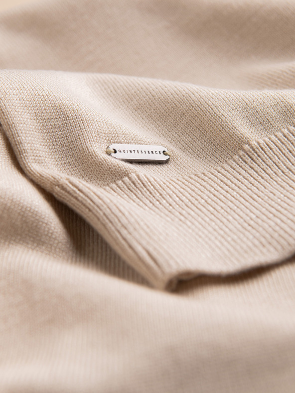 Ombre Clothing Бежова мъжка поло риза Ombre Облекло