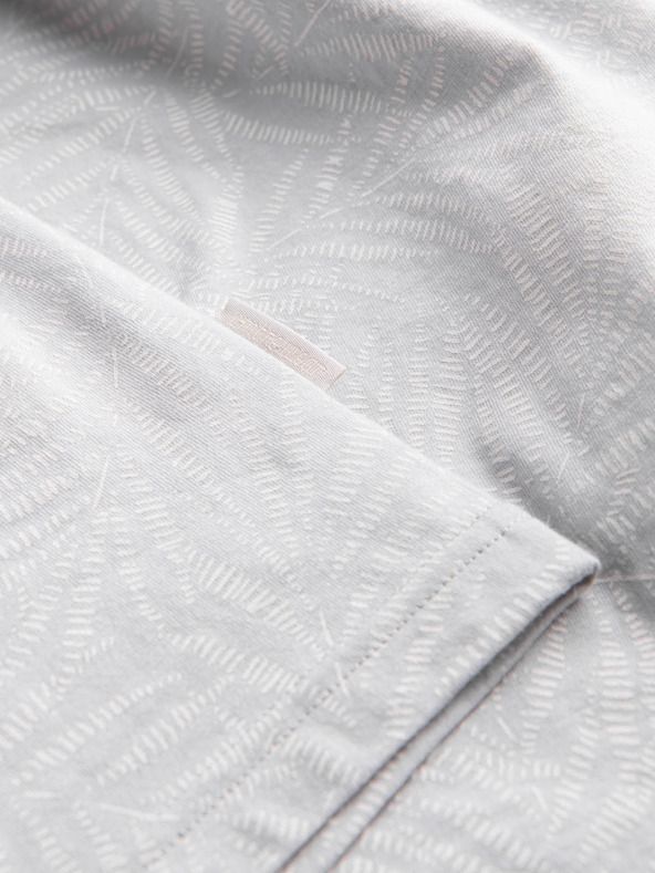 Ombre Clothing Светлосива мъжка тениска с шарка Ombre Clothing