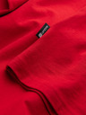Ombre Clothing Червена мъжка основна тениска Ombre Clothing