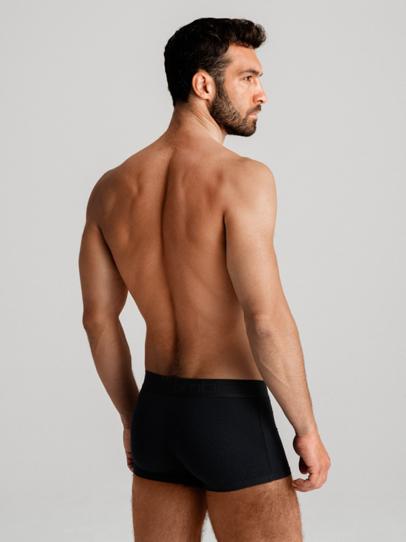 Ombre Clothing Комплект от три мъжки боксерки в сиво, бяло и черно Ombre Clothing