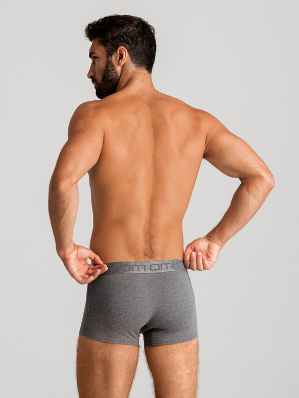 Ombre Clothing Комплект от три мъжки боксерки в сиво, бяло и черно Ombre Clothing