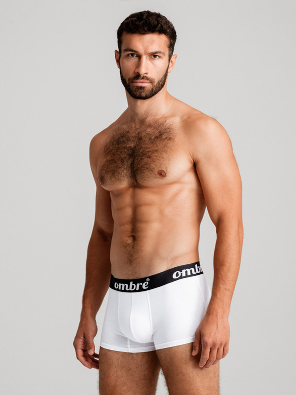 Ombre Clothing Комплект от седем мъжки боксерки в сиво, тъмно синьо, бяло и черно Ombre Clothing