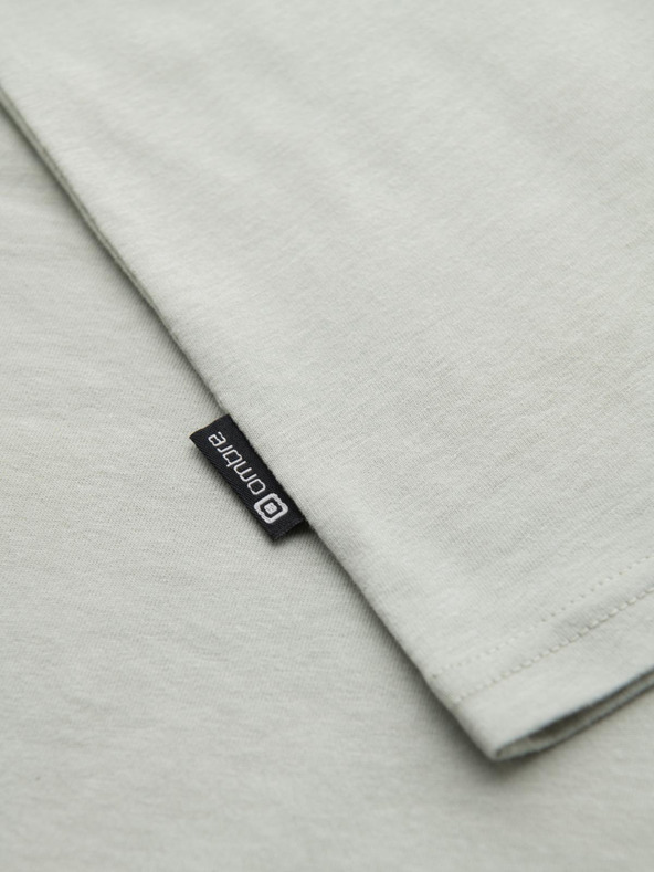 Ombre Clothing Мъжка свободна тениска с джоб Зелено облекло Ombre