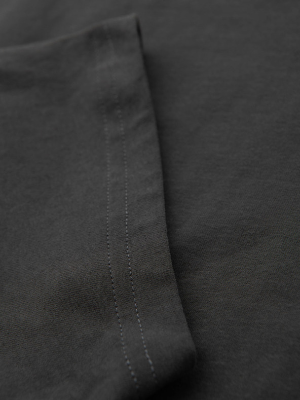 Ombre Clothing Мъжка свободна тениска с джоб Зелено облекло Ombre