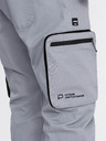 Ombre Clothing Светлосиви мъжки товарни панталони Ombre Clothing