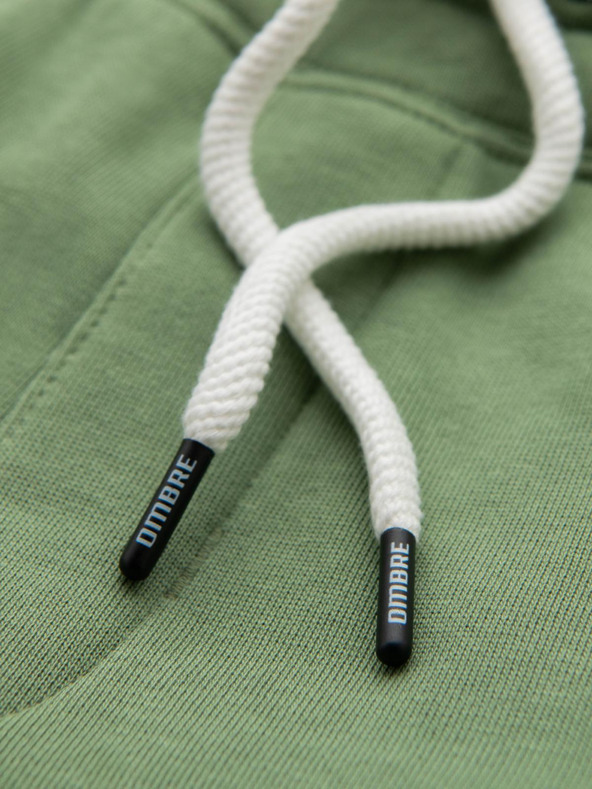 Ombre Clothing Зелено мъжко долнище jogger Ombre Clothing