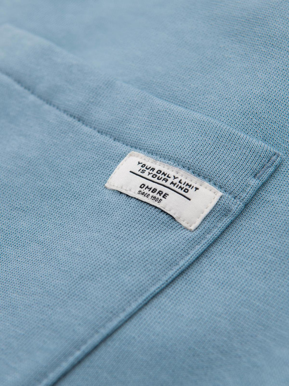 Ombre Clothing Светлосиньо мъжко долнище Ombre Clothing