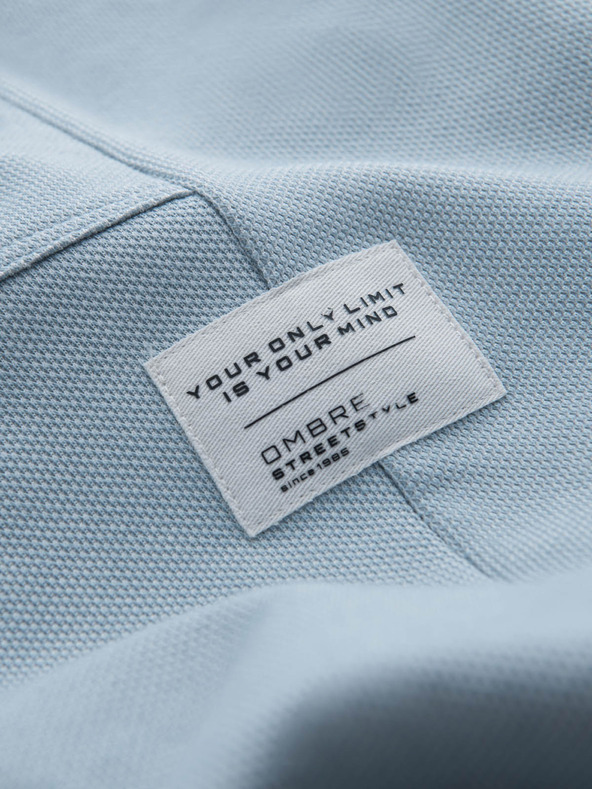 Ombre Clothing Светлосиньо мъжко долнище Ombre Clothing