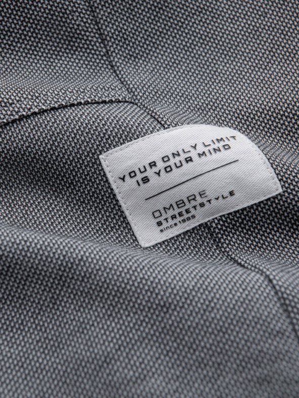 Ombre Clothing Сиви мъжки спортни панталони Ombre Clothing