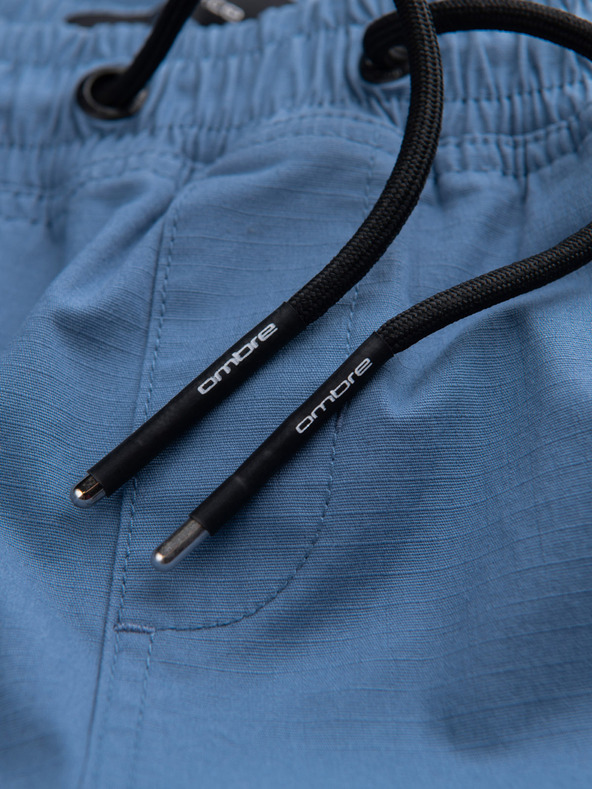 Ombre Clothing Сини мъжки товарни панталони Ombre Clothing