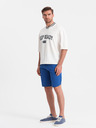 Ombre Clothing Сини мъжки къси панталони Ombre Clothing