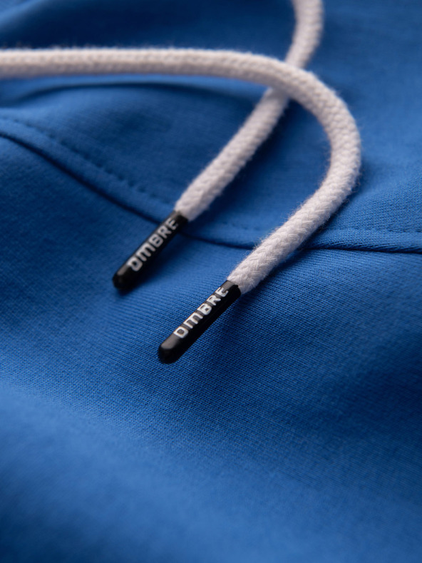 Ombre Clothing Сини мъжки къси панталони Ombre Clothing