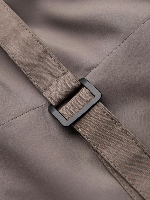 Ombre Clothing Бежова мъжка жилетка за костюм Ombre Clothing