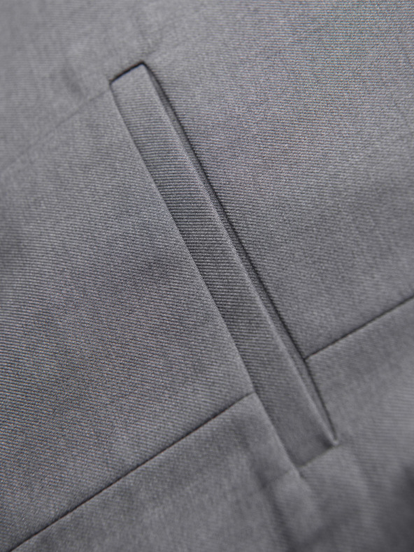 Ombre Clothing Сива мъжка жилетка за костюм Ombre Clothing