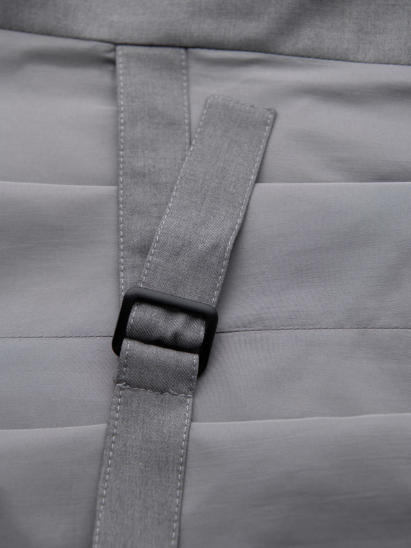 Ombre Clothing Сива мъжка жилетка за костюм Ombre Clothing