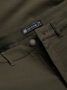 Ombre Clothing Тъмнозелени мъжки товарни панталони Ombre Clothing