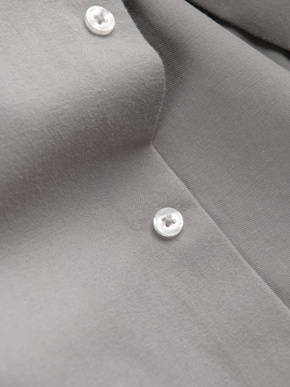 Ombre Clothing Мъжка сива риза Ombre Clothing