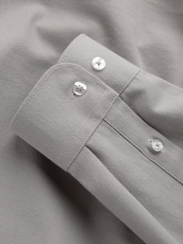 Ombre Clothing Мъжка сива риза Ombre Clothing