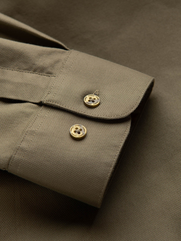 Ombre Clothing Зелена мъжка връхна дреха с омбре