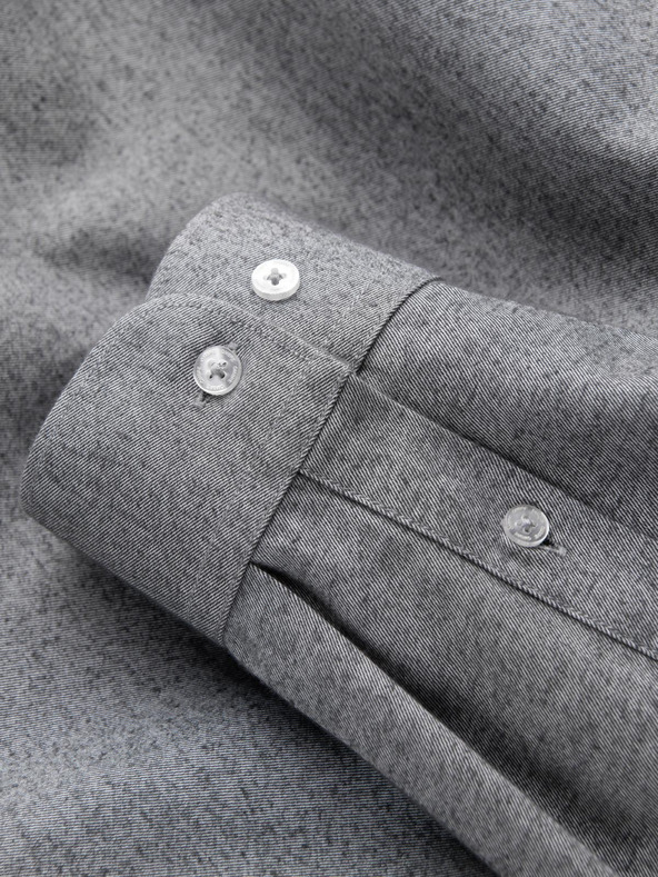 Ombre Clothing Светлосива мъжка риза Ombre Clothing