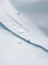 Ombre Clothing Светлосиня мъжка риза с шарки Ombre Clothing
