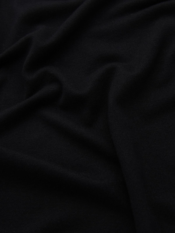 Ombre Clothing Черен мъжки пуловер Ombre Clothing